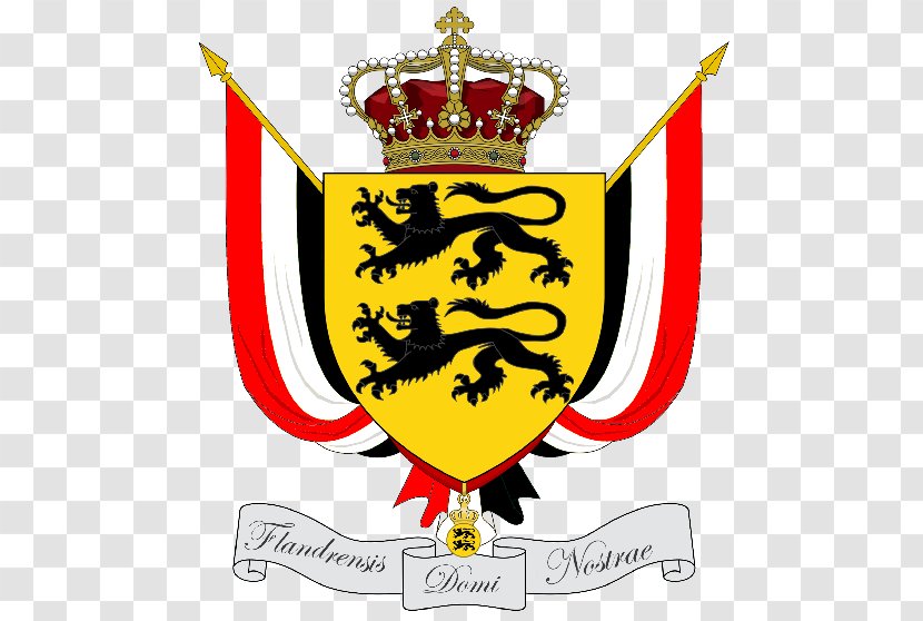 Grand Duchy Of Flandrensis Westarctica West Antarctica Coat Arms - Shield - Logo Transparent PNG