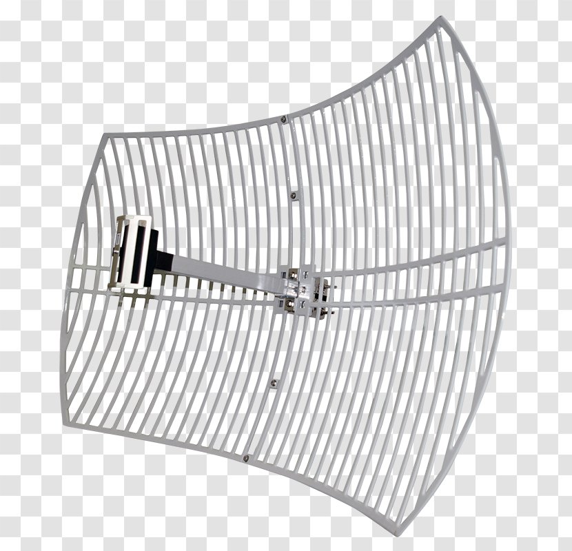 Parabolic Antenna Directional MIMO Aerials TP-LINK TL-ANT2424B - Reflector - Dbi Transparent PNG