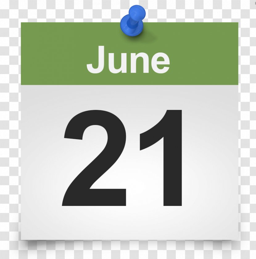 Stock Photography Calendar - Can Photo - June 21 Transparent PNG