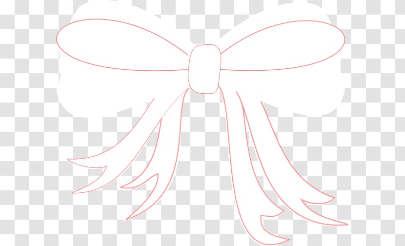 Insect Line Art - Frame - White Ribbon Transparent PNG