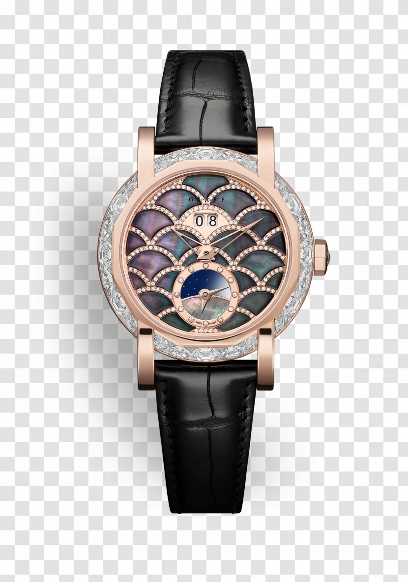 Graff Diamonds Watch Strap Tourbillon - Ruby Transparent PNG