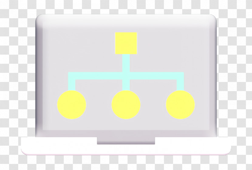 Office Elements Icon Laptop Icon Diagram Icon Transparent PNG