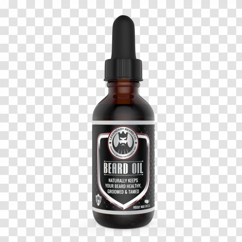 Beard Oil Essential Cleanser - Bottle Transparent PNG