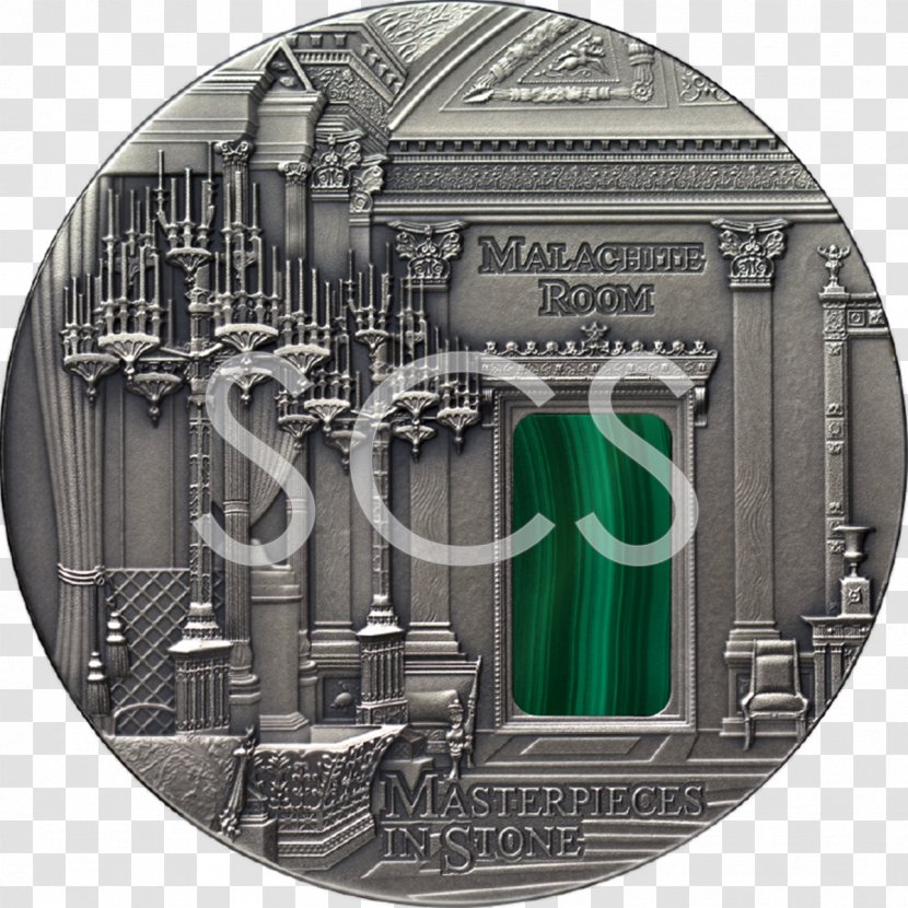 Silver Coin Malachite Room Of The Winter Palace Fiji Transparent PNG