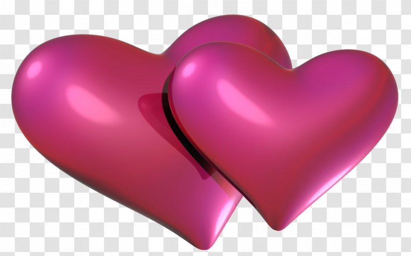 Heart Valentine's Day Clip Art - Pnk - LOVE Transparent PNG