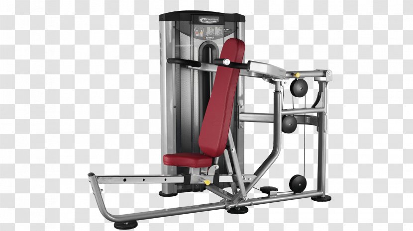 Strength Training Overhead Press Fitness Centre Exercise Equipment Physical - Heart Transparent PNG