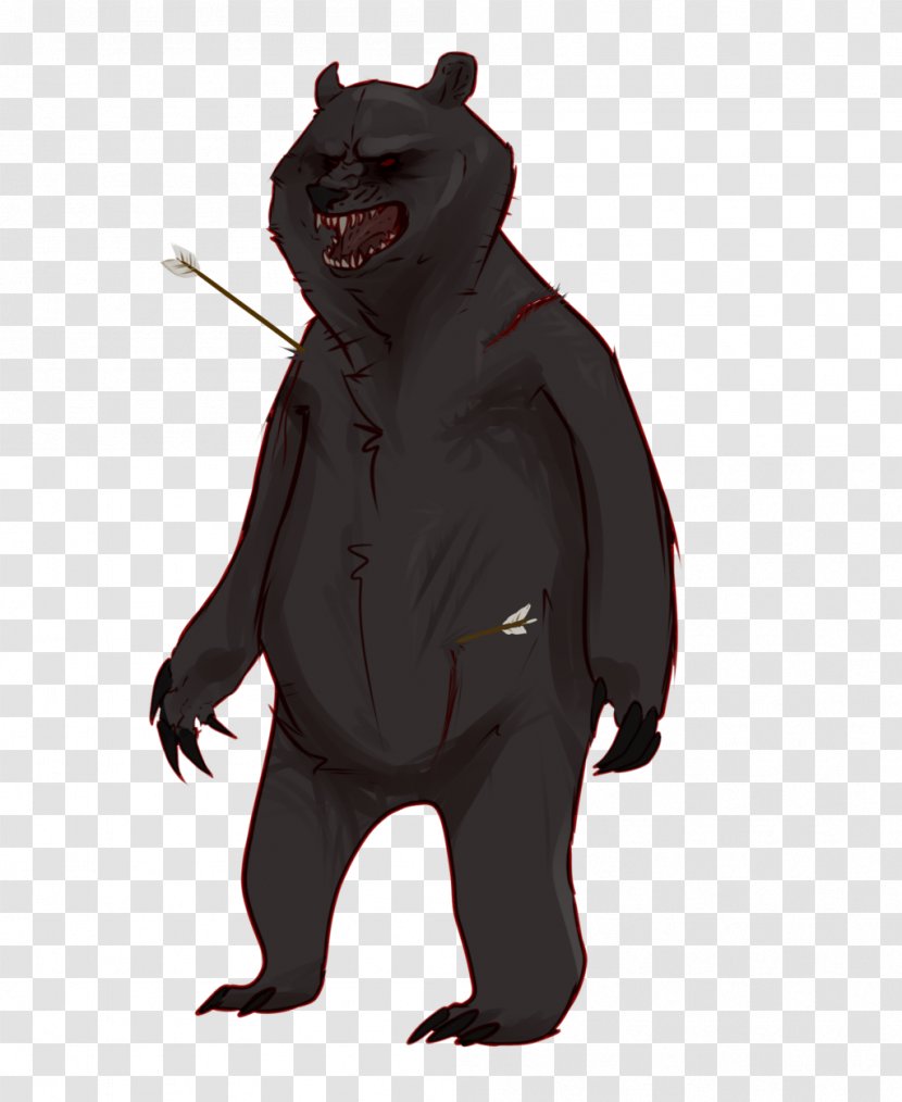Bear Character Costume Fiction Snout Transparent PNG