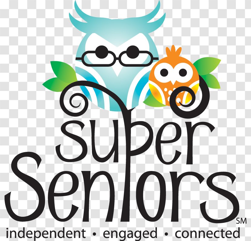 Clip Art Image Logo Graphic Design Super Senior - Hug - Citizens Transparent PNG