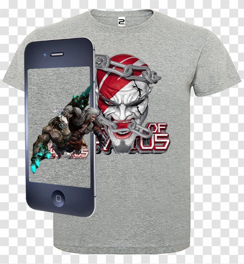 God Of War Kratos T-shirt Medusa PlayStation 4 - Action Toy Figures - 3 Transparent PNG