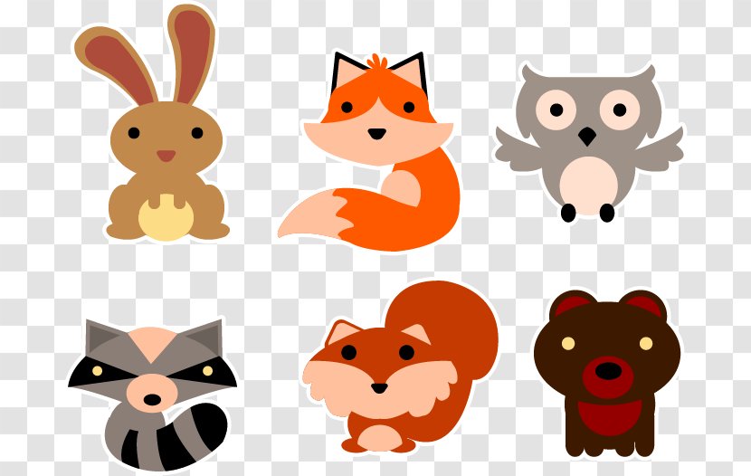 Owl Squirrel Animal Winter - Cute Little Animals Transparent PNG