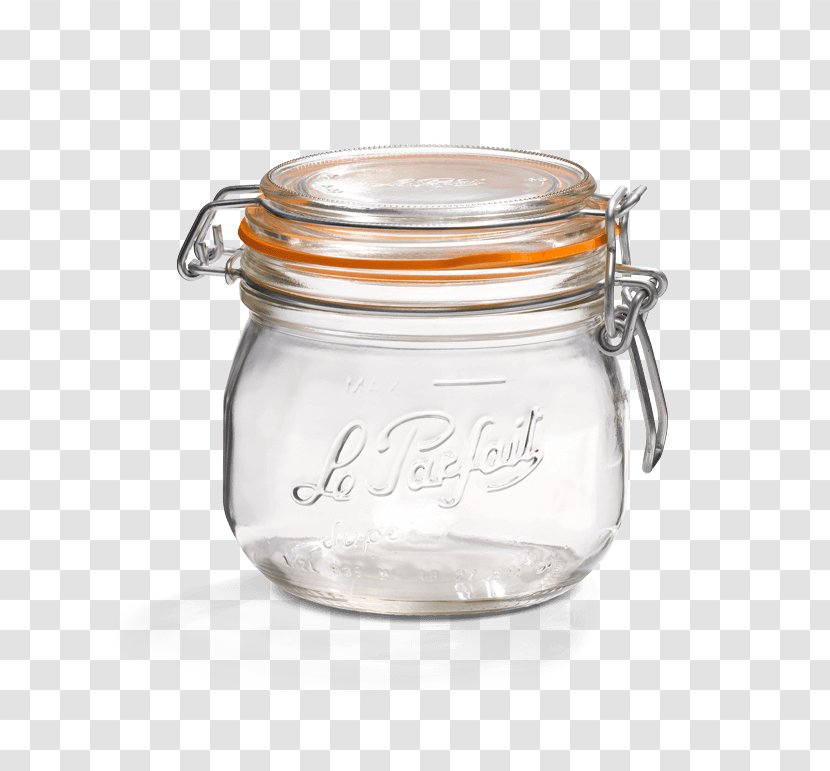 Le Parfait Jar Terrine Home Canning Glass - Food Storage Transparent PNG