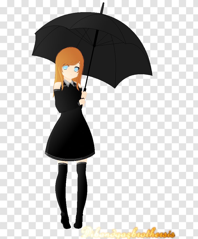 Umbrella Cartoon - Watercolor Transparent PNG