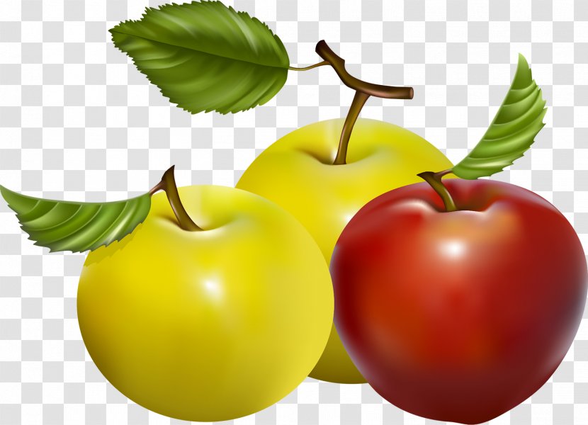 Apple Fruit Food Vegetable - Berries Transparent PNG