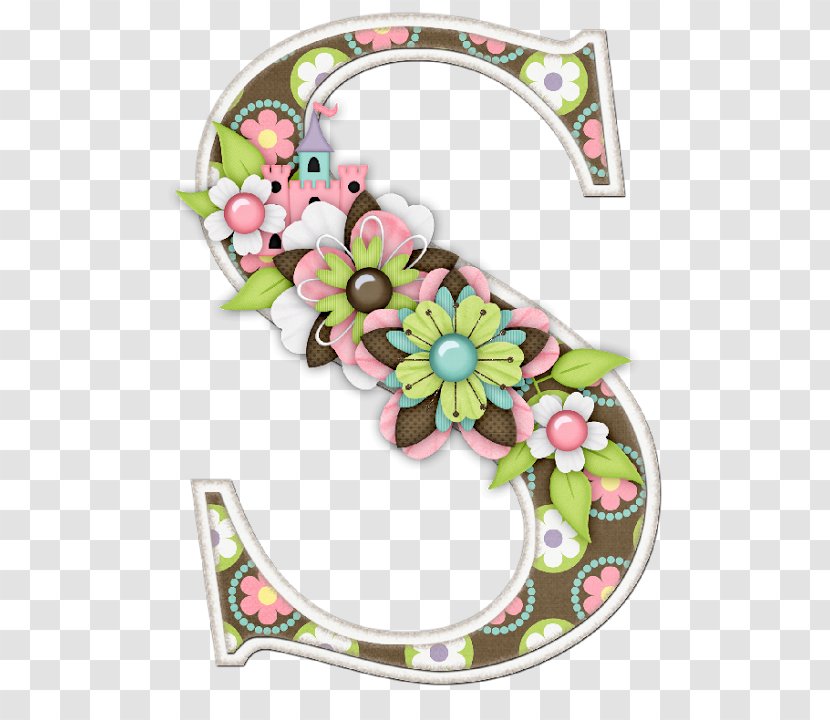 Letter Alphabet Spring Ch - Flora - Watercolor Floral Transparent PNG