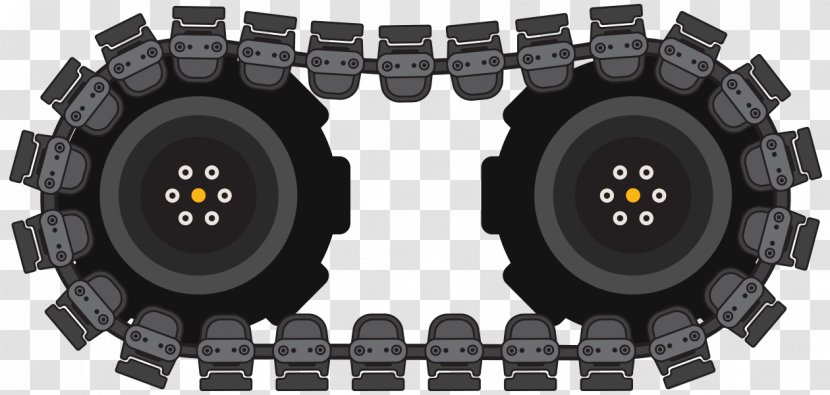 Tire Wheel Clutch Computer Hardware - Tracks Transparent PNG