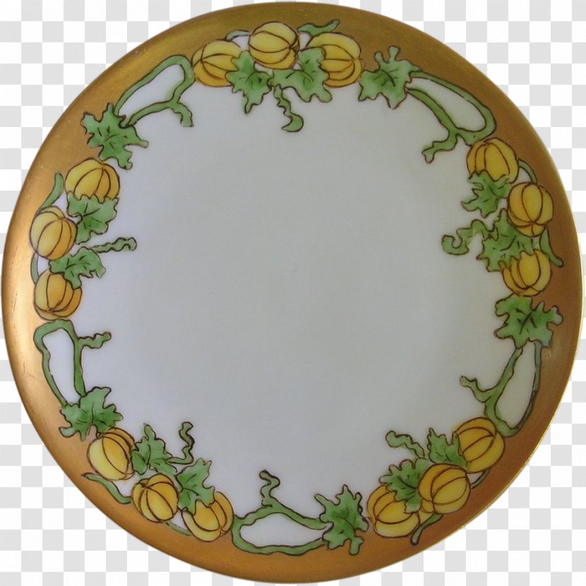 Ceramic Oval - Handpainted Plates Transparent PNG