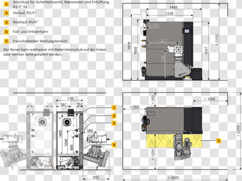 Boiler ETA Heiztechnik Berogailu Woodchips Storage Water Heater - Diagram - Bullet Transparent PNG