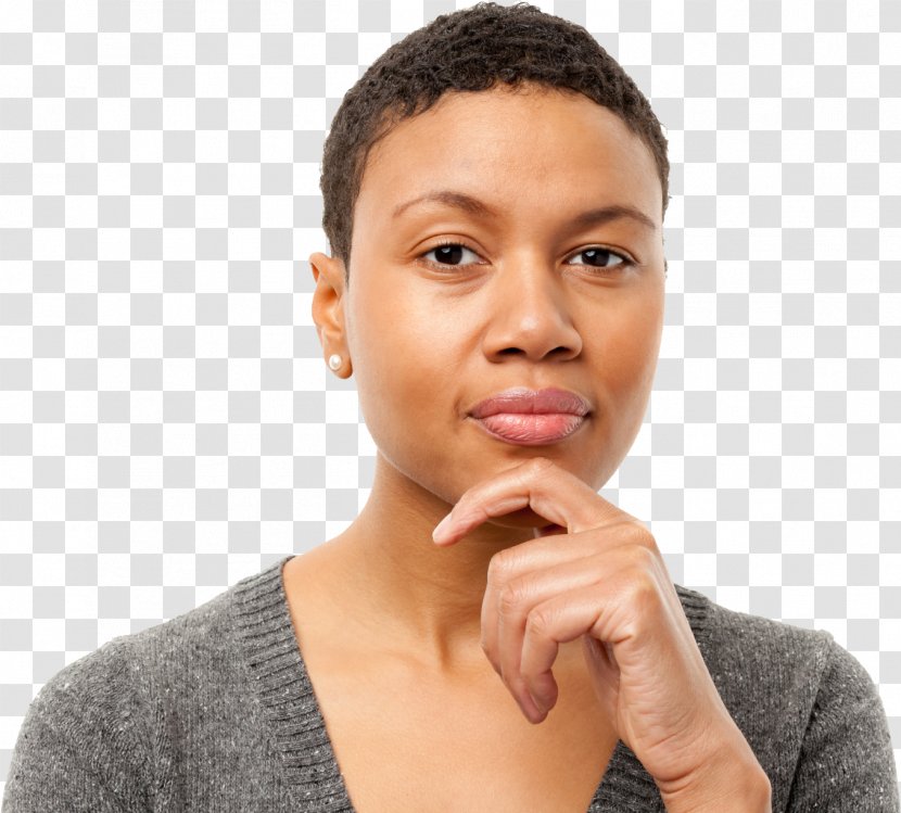 Woman Thought Icon - Image File Formats - Thinking Transparent PNG