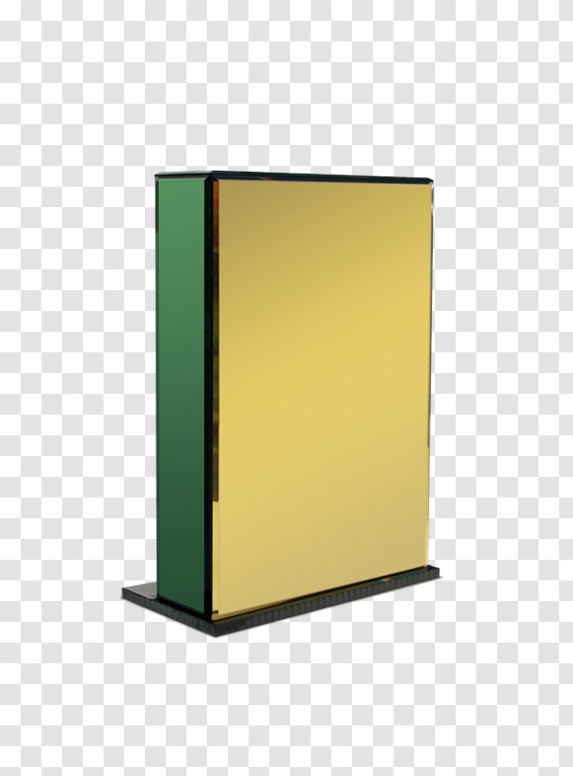 Light Mirror Rectangle Vase Green - Reflection Transparent PNG