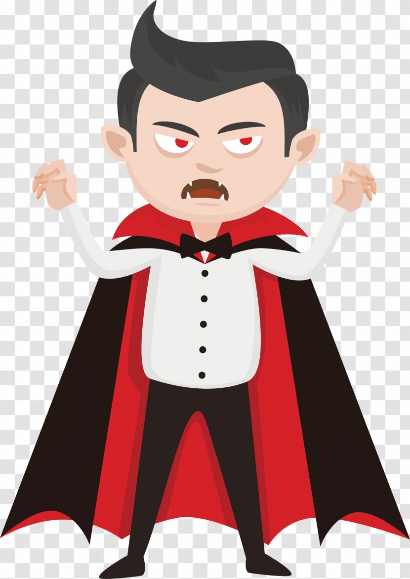 Vampire Illustration - Vicious Transparent PNG