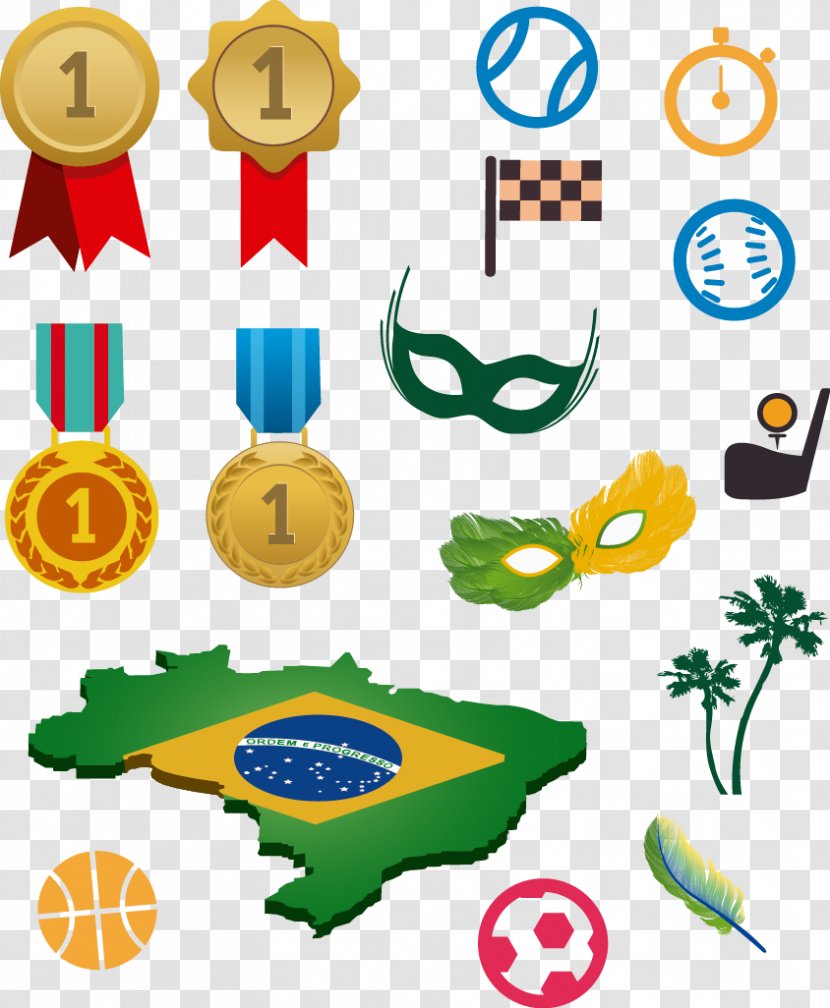 2016 Summer Olympics Opening Ceremony Rio De Janeiro Olympic Spirit Sport - Citius Altius Fortius - Brazil Decorative Elements Transparent PNG