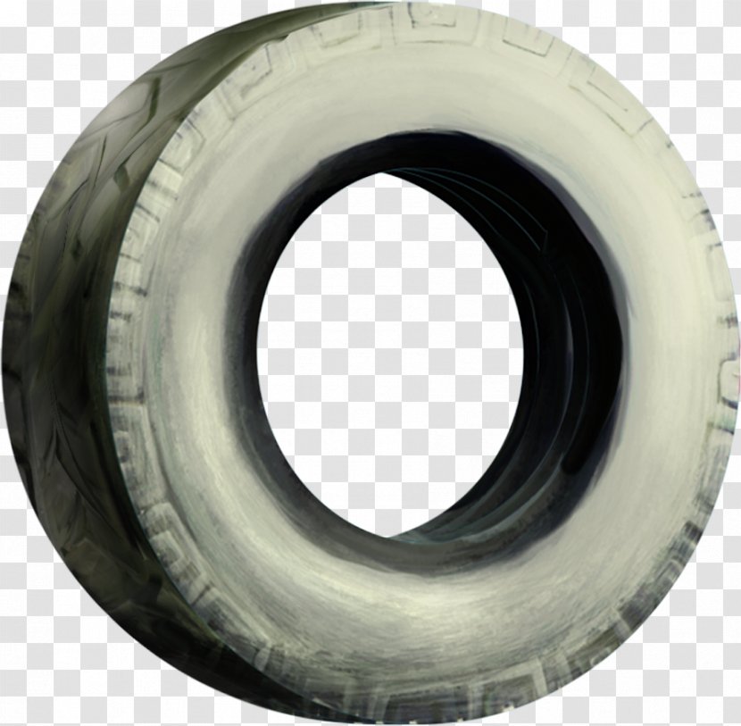 Car Tire Wheel - Vehicle - Cartoon Tires Transparent PNG