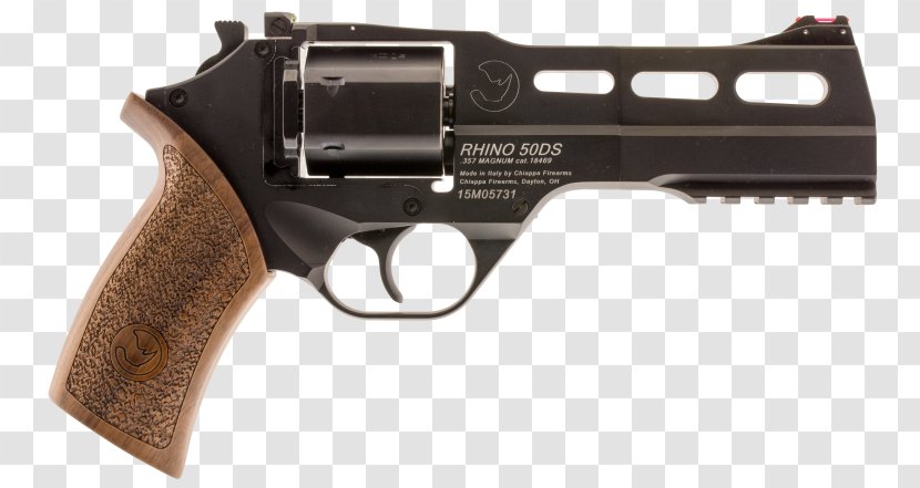 Chiappa Rhino Firearms Revolver .357 Magnum - Silhouette - Handgun Transparent PNG