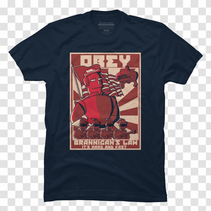 T-shirt Zapp Brannigan ShirtPunch Sleeve - Crew Neck Transparent PNG