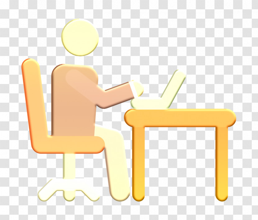 Work Icon Day In The Office Pictograms Icon Worker Icon Transparent PNG