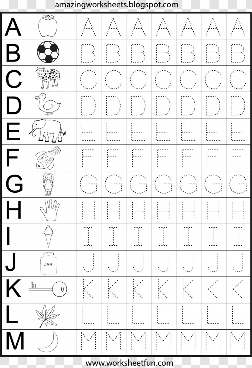 Learning Letters Writing Alphabet - Monochrome Transparent PNG