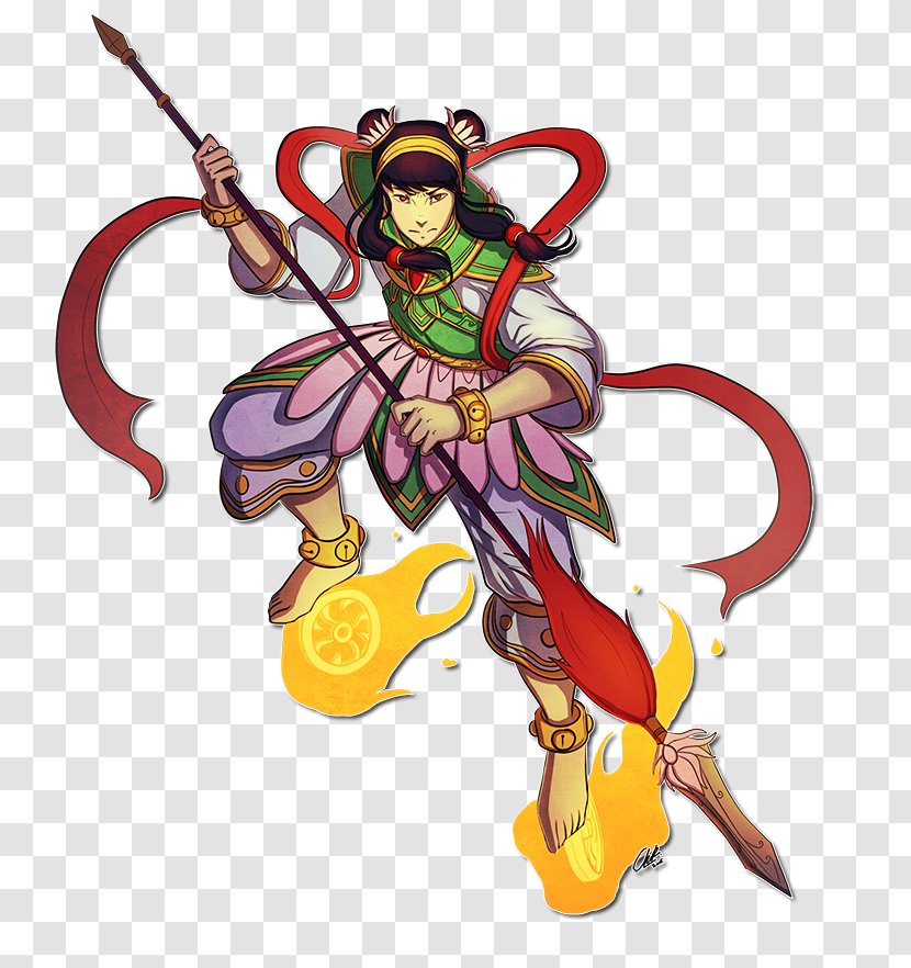 Nezha Drawing Art Smite Susanoo-no-Mikoto - Deity Transparent PNG