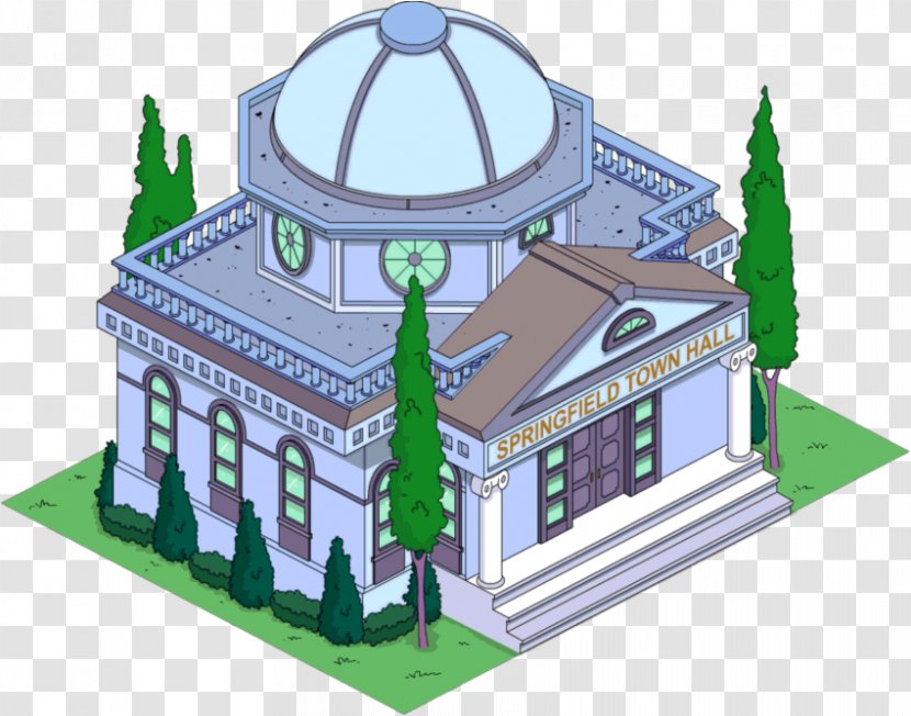The Simpsons: Tapped Out Marge Simpson Springfield St Kilda Town Hall YouTube - City - Escalator Transparent PNG