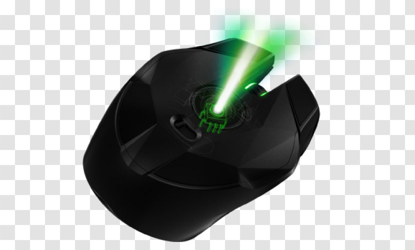 Computer Mouse Razer Inc. Wireless Gamer Bluetooth - Green Transparent PNG