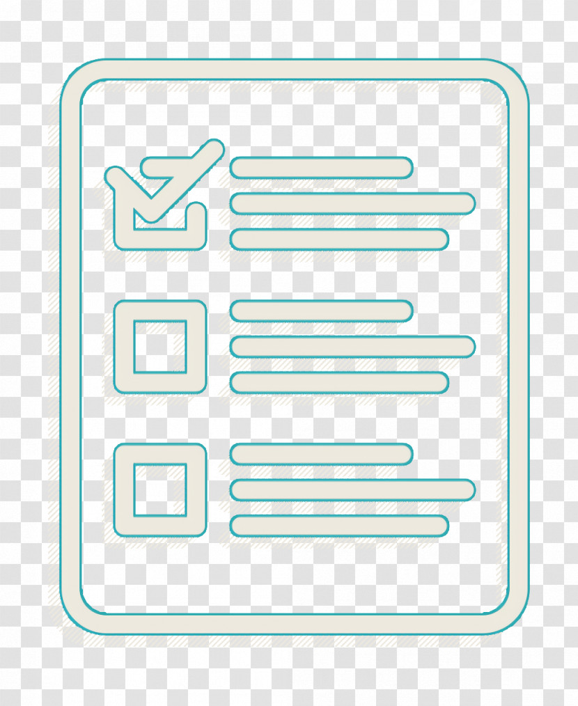 List Icon Management Icon Check Box Icon Transparent PNG