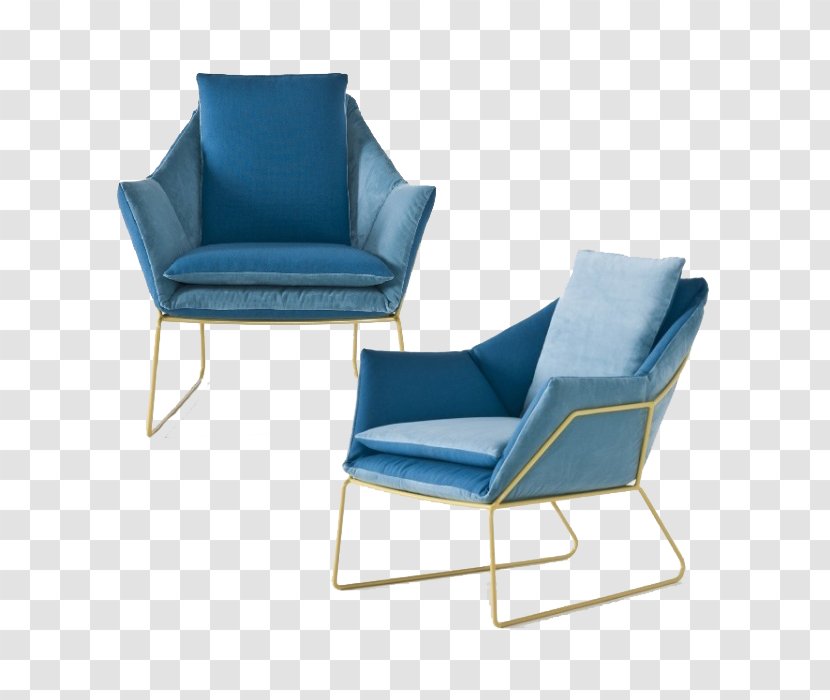 New York City Eames Lounge Chair Bergxe8re Furniture - Armrest - Phnom Penh Creative Blue Sofa Transparent PNG