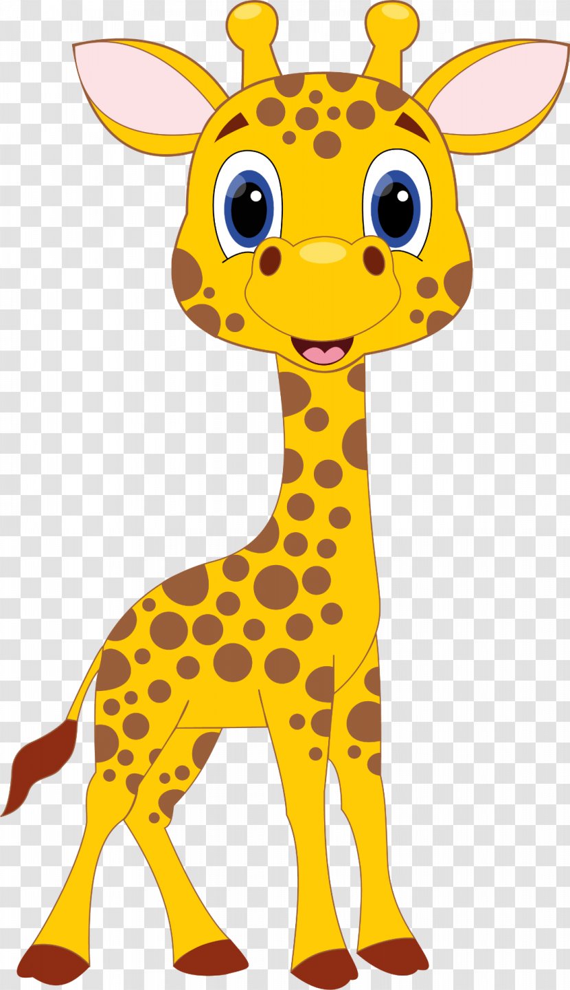Giraffe Drawing Cartoon Clip Art - Baby Giraffes Transparent PNG
