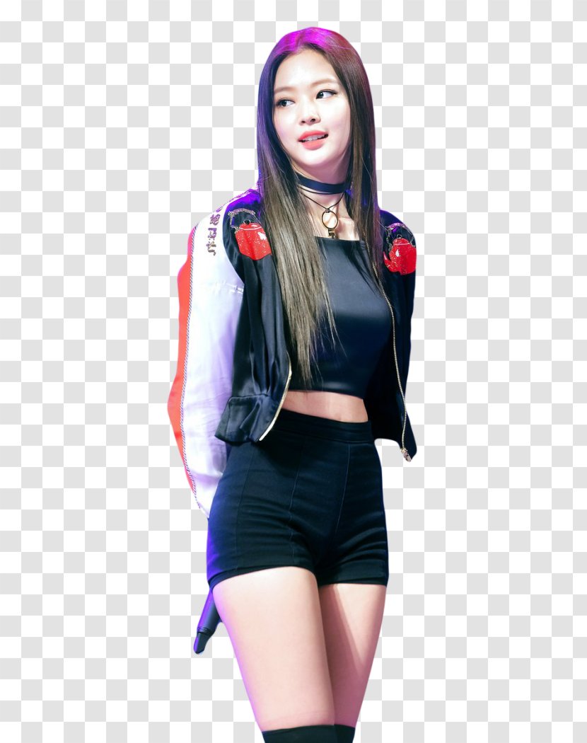 Jennie Kim BLACKPINK Inkigayo K-pop YG Entertainment - Cartoon - Flower Transparent PNG