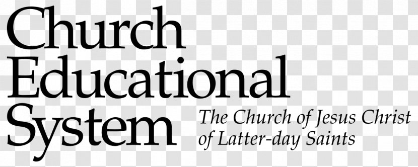 Church Educational System The Of Jesus Christ Latter-day Saints Christian Organizational Behavior - Black And White - Area Transparent PNG