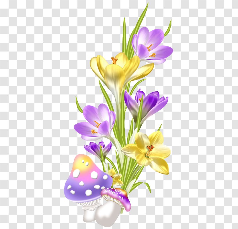 Floral Design Cut Flowers Clip Art Image - Mauve - Purple Bunny Transparent PNG