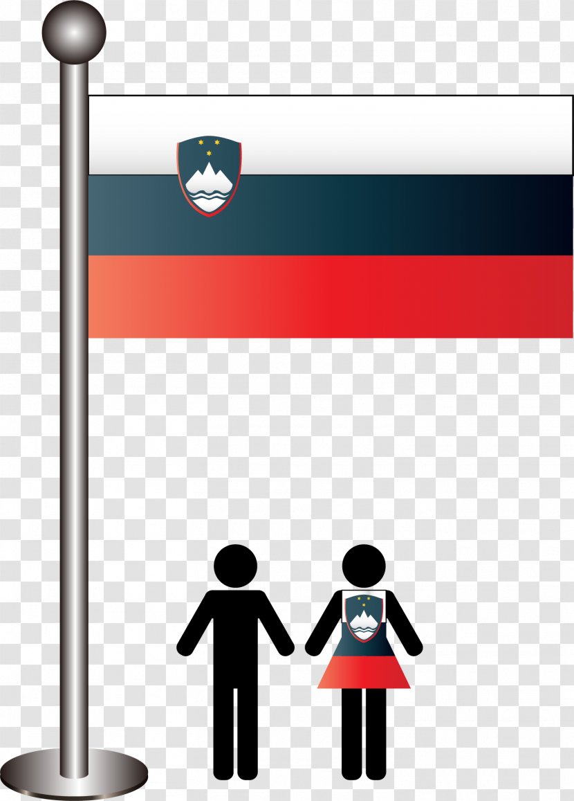 Flag Of Slovenia Clip Art - Royaltyfree - Cartoon Villain Vector Transparent PNG
