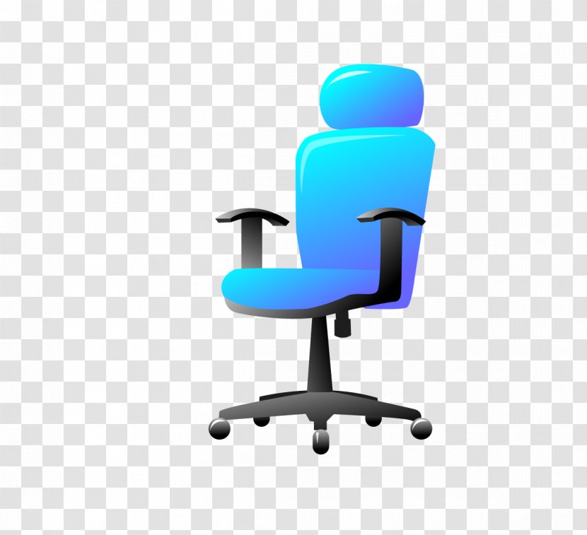 Household Goods Chair Icon - Furniture - Blue Chairs Transparent PNG