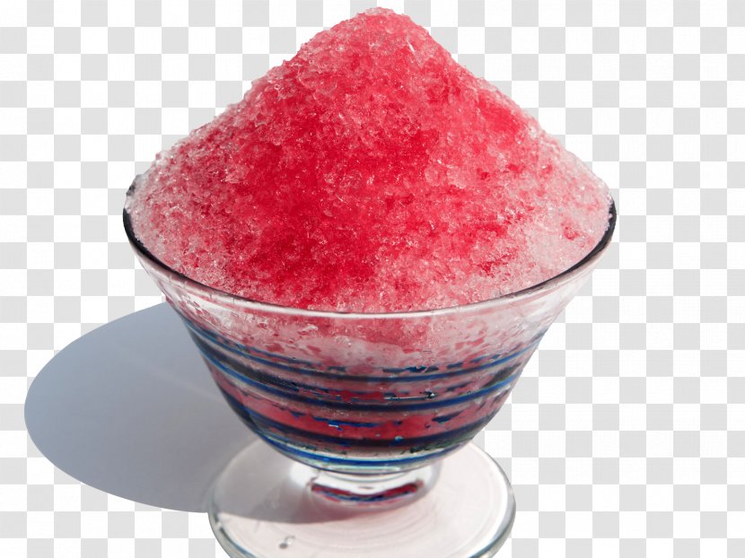 Ice Cream Shaved Kakigōri Baobing Snow Cone - Watermelon Transparent PNG