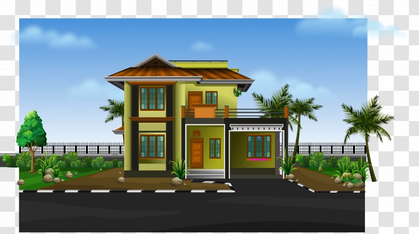Property House Residential Area Villa Cottage - Real Estate - Rescue Sb. Transparent PNG