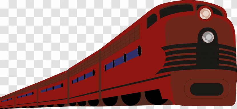 Train Railroad Car Rail Transport Brand - Cartoon Transparent PNG