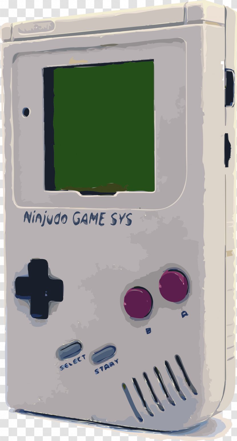 Game Boy Handheld Console Nintendo Video Clip Art - All Transparent PNG