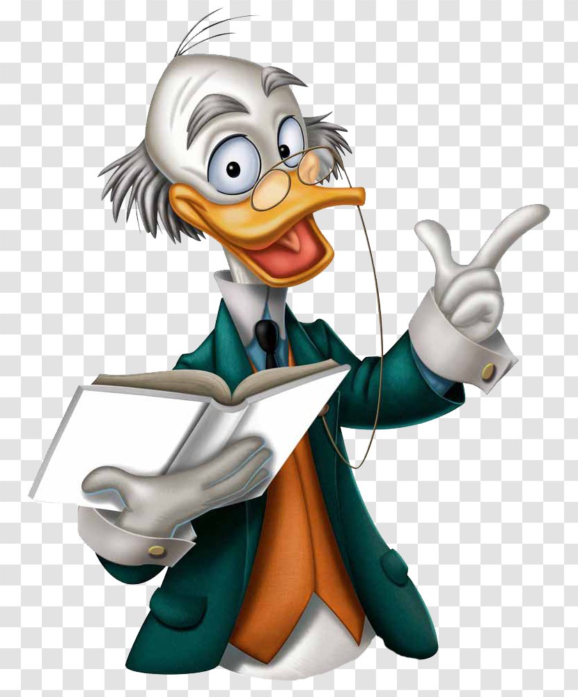 Ludwig Von Drake Donald Duck Scrooge McDuck The Spectrum Song Cartoon - Fictional Character - Beethoven Transparent PNG