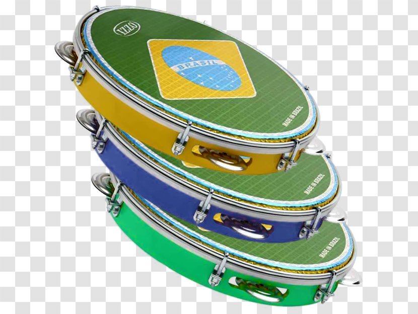 Tamborim Brazil Pandeiro Percussion Drumhead - Heart - Musical Instruments Transparent PNG