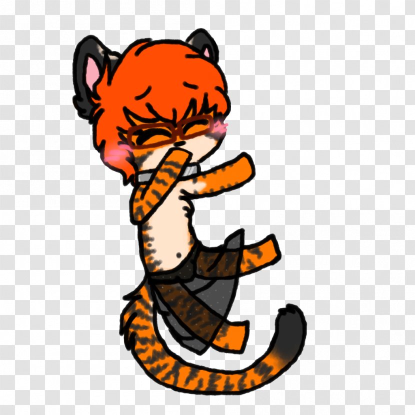 Cat Tiger Dog Character Clip Art - Little Transparent PNG