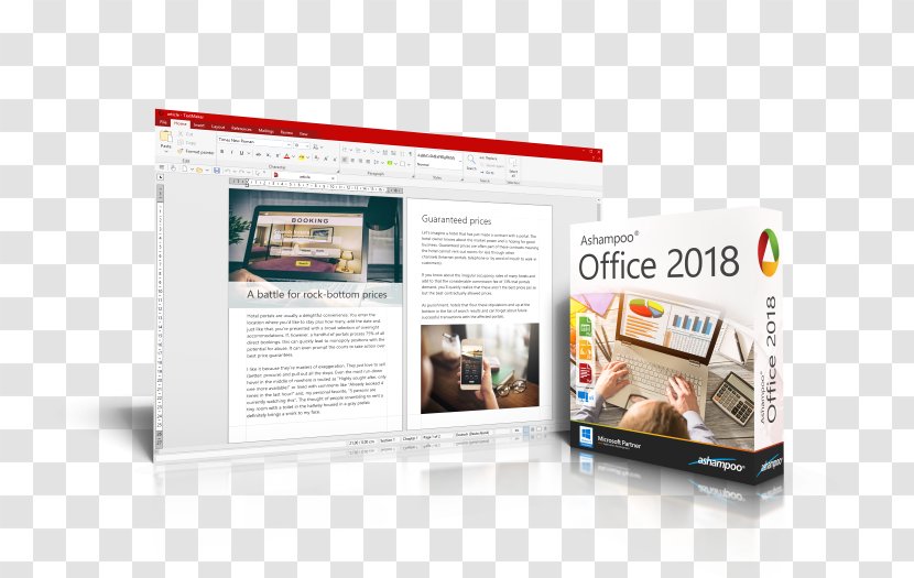 Ashampoo Office Microsoft SoftMaker Computer Software - Box Transparent PNG