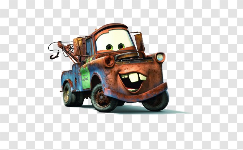 Mater Lightning McQueen Cars Pixar - Car Transparent PNG